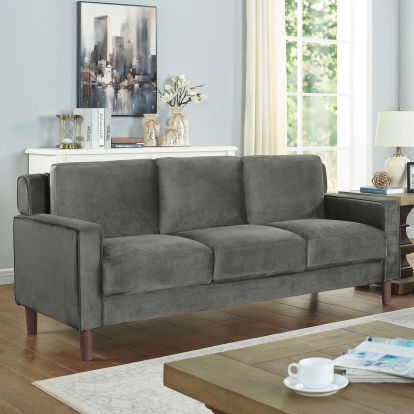 Brandi Gray Sofa Model CM6064GY-SF by Furniture of America