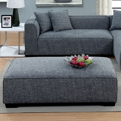 Jaylene Gray Ottoman Model CM6120-OT-VN by Furniture of America