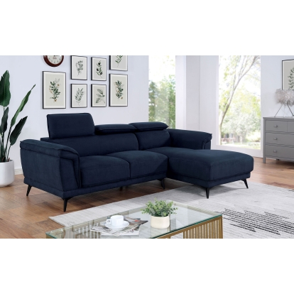 Napanee Navy Sectional Model CM6254BL-SECT by Furniture of America