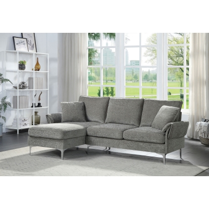 Cirebon Gray Sectional Model CM6257GY-SECT by Furniture of America