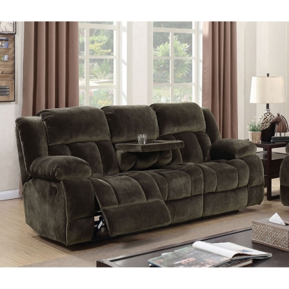 Sadhbh Dark Brown Sofa Model CM6283-SF-VN by Furniture of America