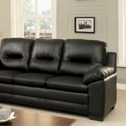 Parma Black Sofa Model CM6324BK-SF by Furniture of America
