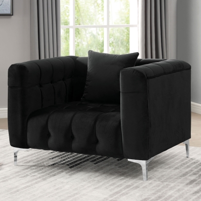 Thalassa Black Chair Model CM6494-CH by Furniture of America