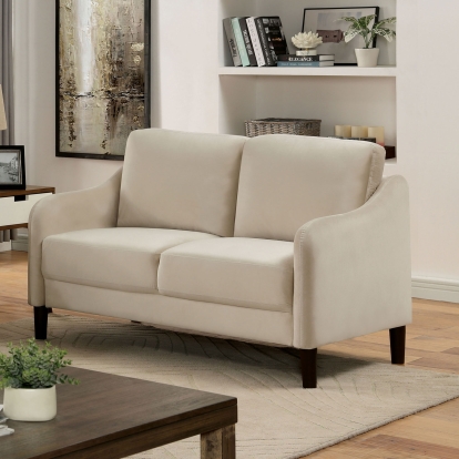 Kassel Beige Loveseat Model CM6496BG-LV by Furniture of America
