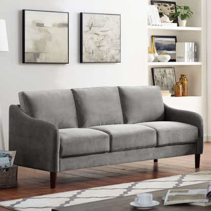 Kassel Gray Sofa Model CM6496GY-SF by Furniture of America