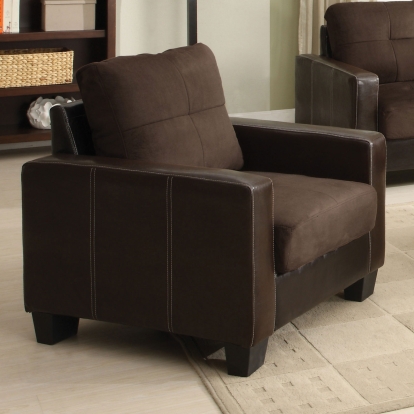 Laverne Chocolate/Espresso Chair Model CM6598DK-C by Furniture of America
