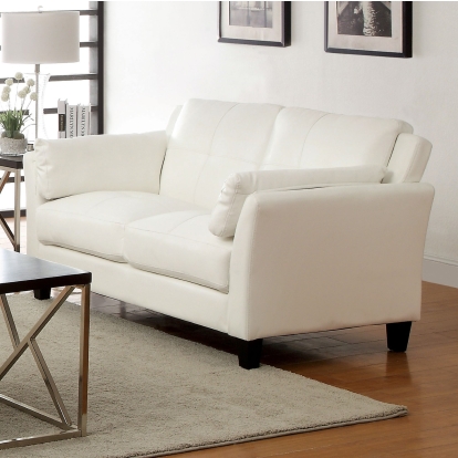 Pierre White Loveseat Model CM6717WH-LV-PK by Furniture of America