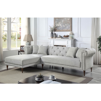 Henley Beige Sofa with Loveseat Model CM6732BG-2PC by Furniture of America