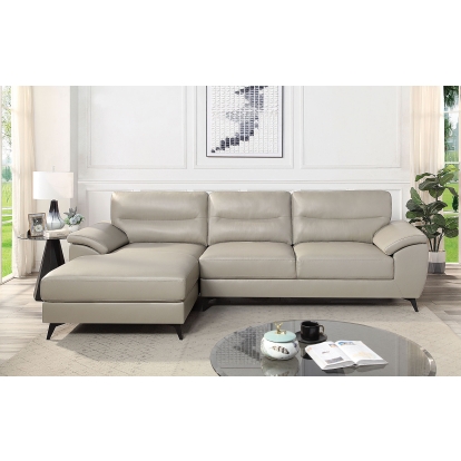 Mohlin Taupe Sectional Model CM6747TP-SECT by Furniture of America