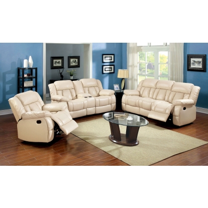 Barbado Ivory Sofa with Love Seat with Chair Model CM6827-3PC by Furniture of America