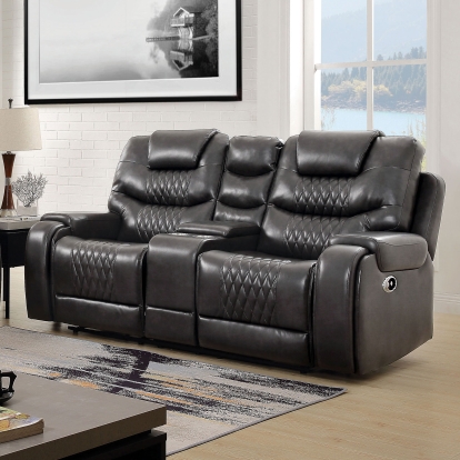 Marley Gray Power Loveseat Model CM6894GY-LV by Furniture of America