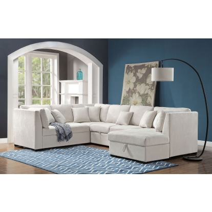 Tryna Beige Sectional Model CM6946BG-SECT by Furniture of America
