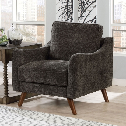 Maxime Dark Gray Chair Model CM6971DG-CH by Furniture of America
