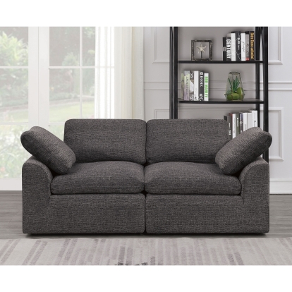 Joel Gray Loveseat Model CM6974GY-LV by Furniture of America