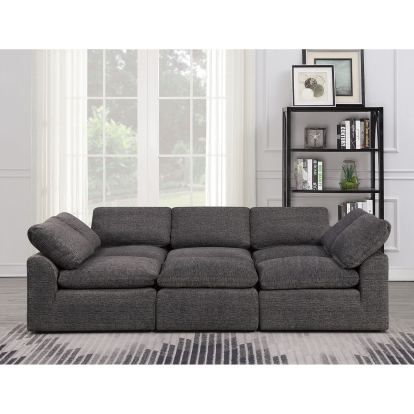 Joel Gray Sleeper Sofa Model CM6974GY-SLEEPER by Furniture of America
