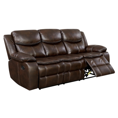 Pollux Brown Sofa Model CM6981BR-SF by Furniture of America