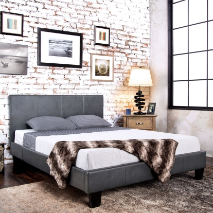 Winn Park Gray King Bed Model CM7008GY-EK-BED-VN by Furniture of America