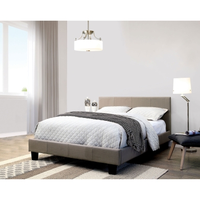 Sims Gray King Bed Model CM7078GY-EK-BED-VN by Furniture of America