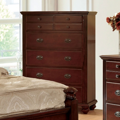 Gabrielle Cherry Chest Model CM7083C by Furniture of America