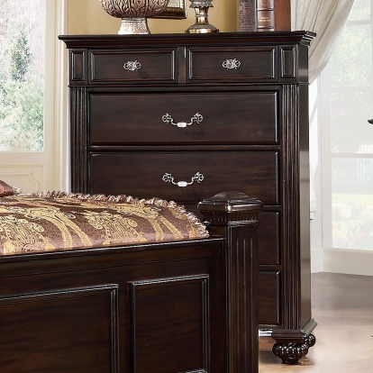 Syracuse Dark Walnut Chest Model CM7129C by Furniture of America