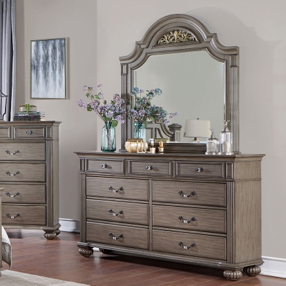 Syracuse Gray Dresser Model CM7129GY-D by Furniture of America