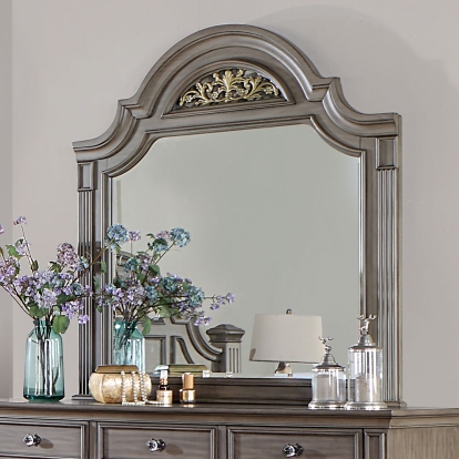 Syracuse Gray Mirror Model CM7129GY-M by Furniture of America