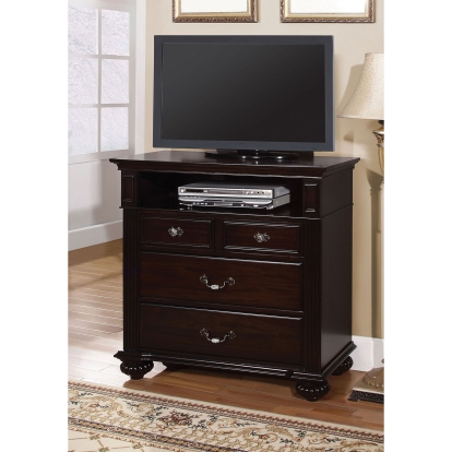 Syracuse Dark Walnut Media Chest Model CM7129TV by Furniture of America
