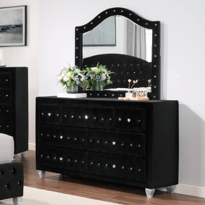 Zohar Black Dresser Model CM7130BK-D by Furniture of America