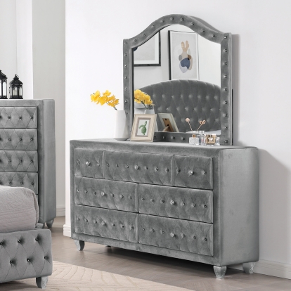 Zohar Gray Dresser Model CM7130GY-D by Furniture of America