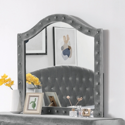 Zohar Gray Mirror Model CM7130GY-M by Furniture of America