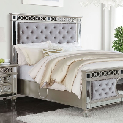 Marseille Champagne Queen Bed Model CM7134Q-BED by Furniture of America