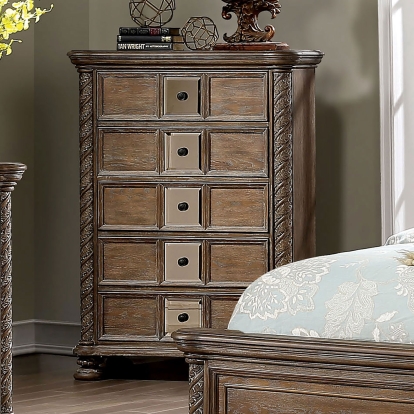 Timandra Rustic Natural Tone Chest Model CM7145C by Furniture of America