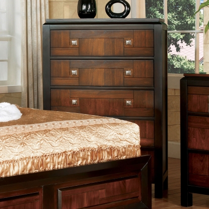 Patra Acacia/Walnut Chest Model CM7152C by Furniture of America