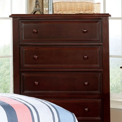 Olivia Dark Walnut Chest Model CM7155EX-C by Furniture of America