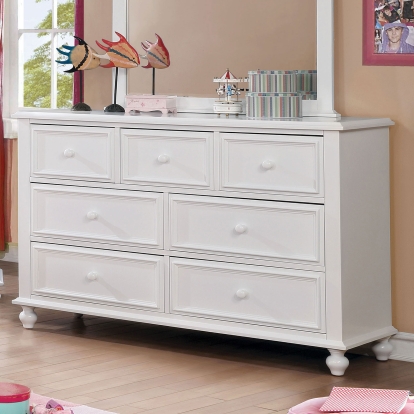 Olivia White Dresser Model CM7155WH-D by Furniture of America