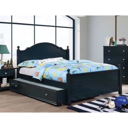 Diane Blue Full Bed Model CM7158BL-F-BED-VN by Furniture of America