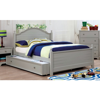 Diane Gray Full Bed Model CM7158GY-F-BED-VN by Furniture of America