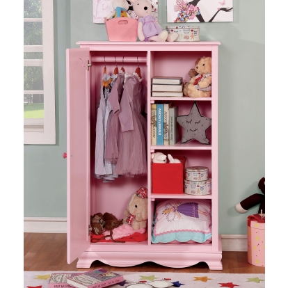 Dani Pink Closet Storage Model CM7159PK-CN-VN by Furniture of America