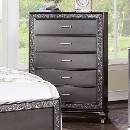 Onyxa Graphite Chest Model CM7198GY-C by Furniture of America