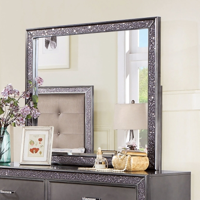 Onyxa Graphite Mirror Model CM7198GY-M by Furniture of America