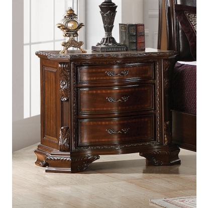Monte Vista Brown Cherry Night Stand Model CM7267N by Furniture of America