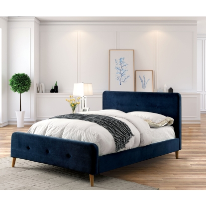Barney Navy Full Bed Model CM7272NV-F-BED-VN by Furniture of America