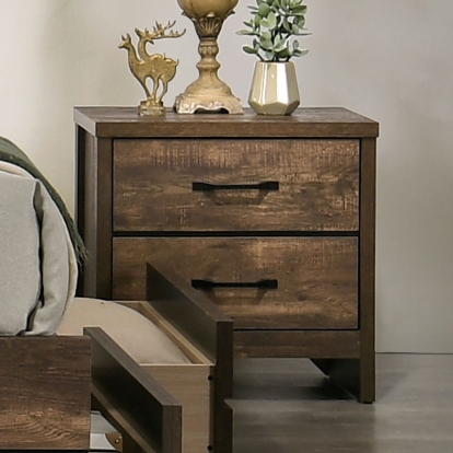Duckworth Light Walnut Night Stand Model CM7319WN-N by Furniture of America