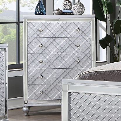 Calandria Silver Chest Model CM7320SV-C by Furniture of America