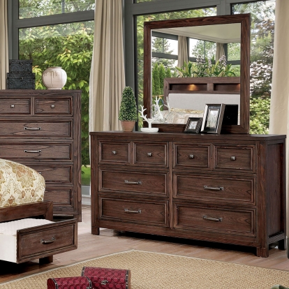Tywyn Dark Oak Dresser Model CM7365A-D by Furniture of America