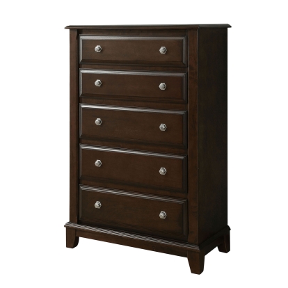 Litchville Brown Cherry Chest Model CM7383C by Furniture of America