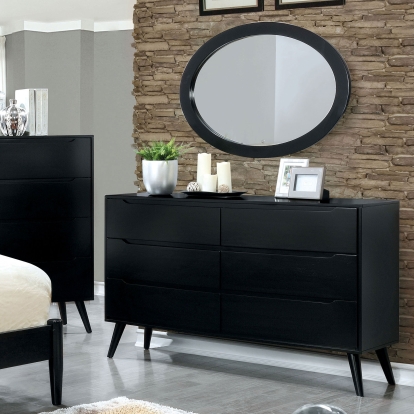 Lennart Black Dresser Model CM7386BK-D by Furniture of America