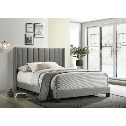 Kailey Light Gray Queen Bed Model CM7450GY-Q by Furniture of America