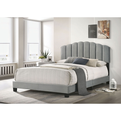 Nerina Light Gray Full Bed Model CM7452GY-F by Furniture of America