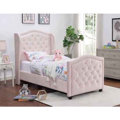 Kerran Blush Full Bed Model CM7454PK-F-BED by Furniture of America